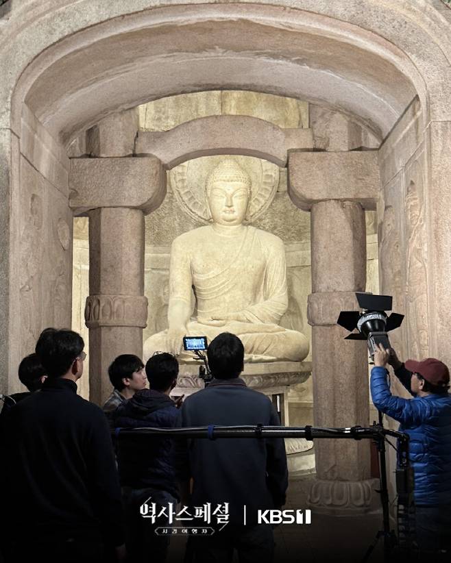 '역사스페셜' 촬영 현장(사진=KBS)