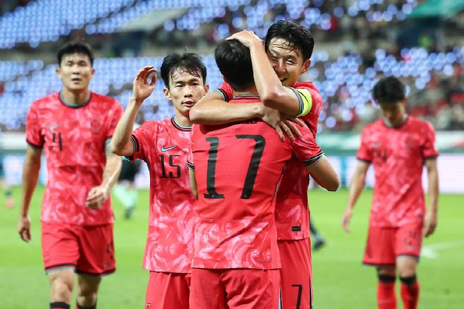 대한민국 축구 대표팀. 사진=연합뉴스