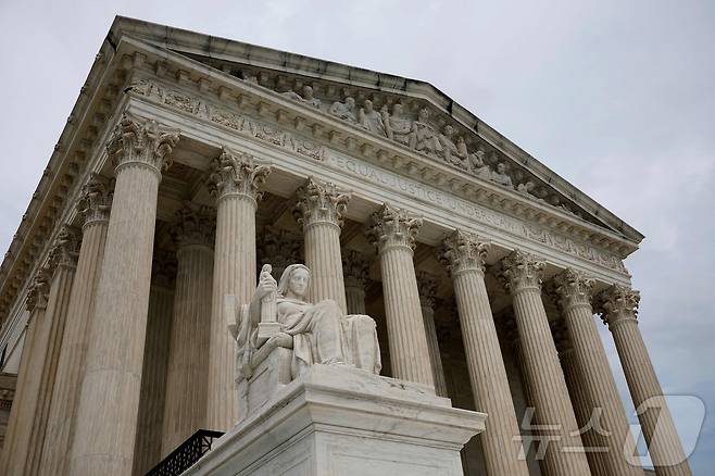 미국 워싱턴DC 소재 미 연방대법원. 2024.07.30. ⓒ AFP=뉴스1 ⓒ News1 김종훈 기자