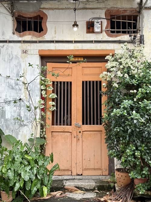 청나라 중국 이민자들이 건설한 주택가 풍경