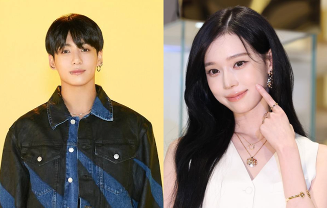 그룹 방탄소년단(BTS) 정국과 에스파 윈터가 열애설에 휩싸였다. 빅히트뮤직, 뉴스1