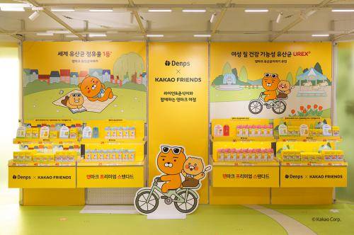 덴프스 올리브영 강남타운점 팝업스토어 현장 이미지