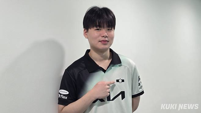 ‘스매시’ 신금재가 지난 11월28일 서울 영등포구에 위치한 DK 사옥에서 쿠키뉴스와 인터뷰를 하고 있다. 송한석 기자