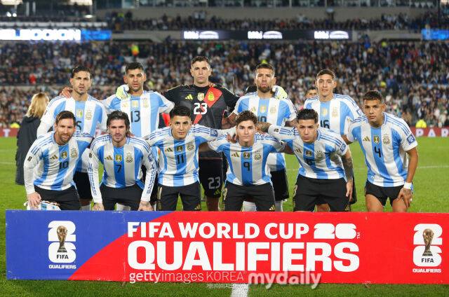 아르헨티나 대표팀/게티이미지코리아