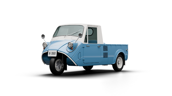 1962년 기아산업이 출시한 최초의 국산 삼륜차 ‘기아마스타 K-360’ [기아 제공]
