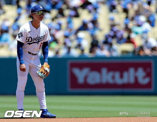 [사진] 다저스 김혜성. ⓒGettyimages(무단전재 및 재배포 금지)