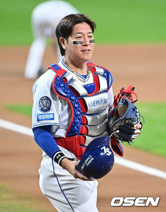 삼성 라이온즈 강민호. /OSEN DB