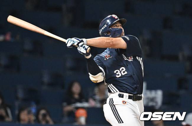 [OSEN=창원, 이석우 기자] 두산 베어스 김재환  / foto0307@osen.co.kr