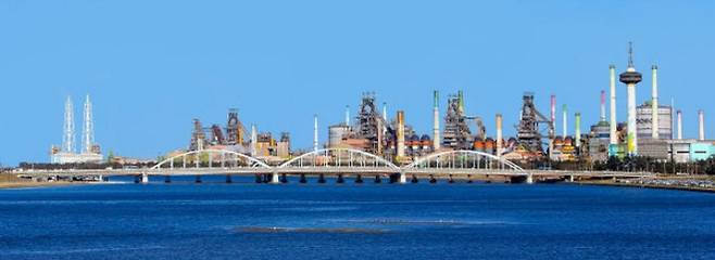 포스코 포항제철소 전경. 뉴시스 자료사진