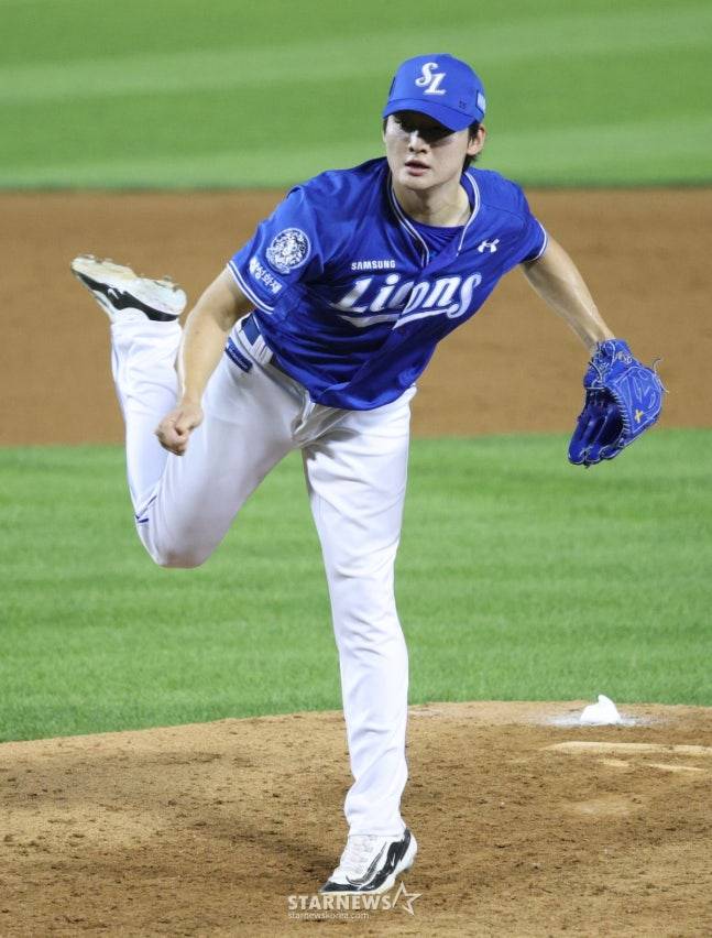삼성 라이온즈 투수 육선엽. /사진=김진경 대기자
