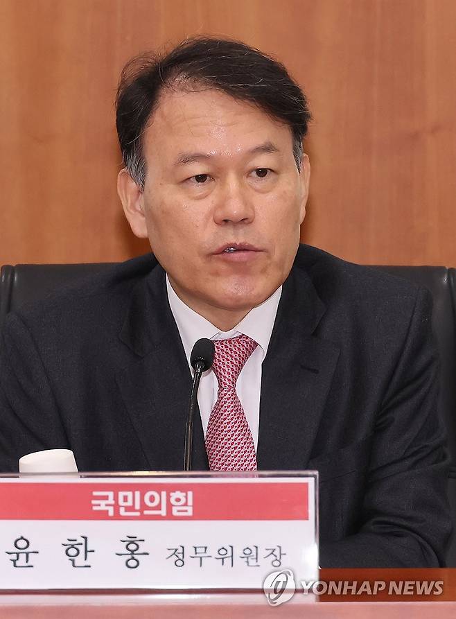 국민의힘 윤한홍 의원 [연합뉴스 자료사진]