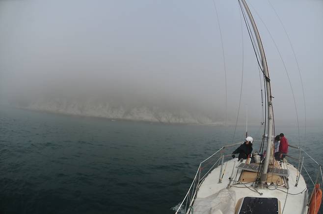 어청도 항해 여정 [김울프 작가 제공]