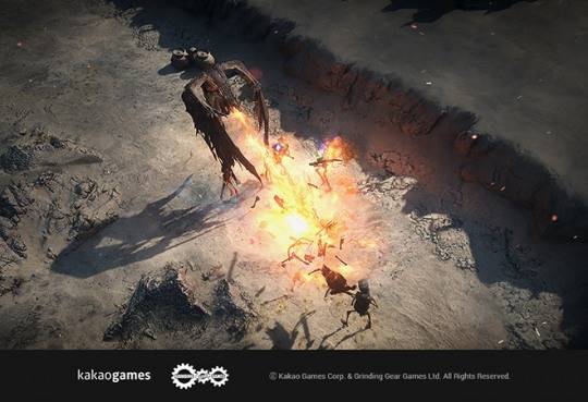 '패스 오브 엑자일 2' 확장팩 '최후의 드루이드'에서 추가되는 드루이드의 와이번 형상 이미지. 자료 제공 : 카카오게임즈