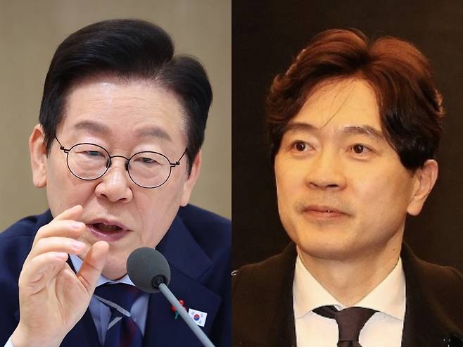 이재명 대통령(왼쪽)과 박성훈 국민의힘 수석대변인 / 사진=연합뉴스