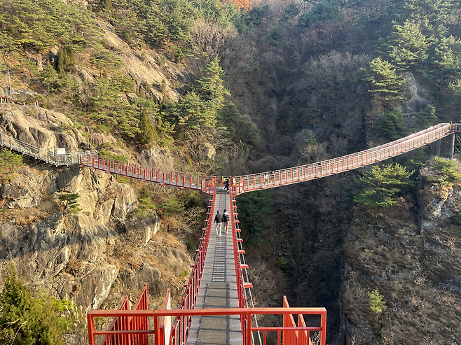 거창 우두산 출렁다리 / 사진= 문서연 여행+ 기자