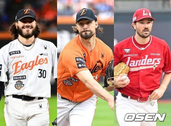 좌측부터 코디 폰세-라이언 와이스-드류 앤더슨 / OSEN DB