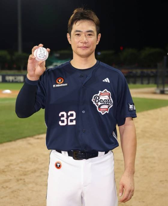 두산 시절 김재환. /사진=두산 베어스 제공