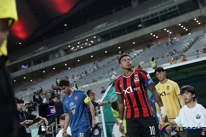 올 시즌을 끝으로 FC서울을 떠나 새로운 도전에 나서는 제시 린가드. /사진=한국프로축구연맹 제공