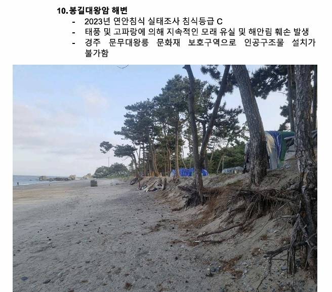 봉길대왕암 해변  [녹색연합 제공. 재판매 및 DB금지]