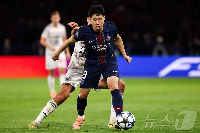 PSG 이강인. ⓒ AFP=뉴스1