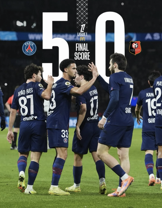 [사진] PSG 소셜 미디어 계정