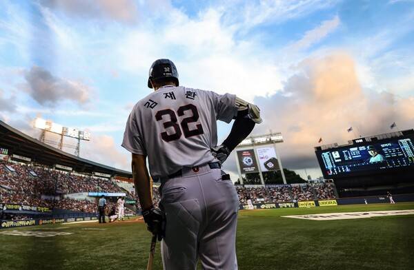 두산과 18년을 함께한 김재환(사진=두산)