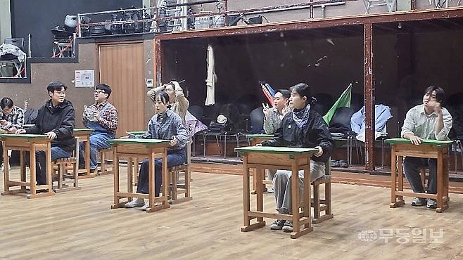 가창의예술연구회 창작뮤지컬 '시민군 윤상원-님을 위한 행진곡' 연습 현장