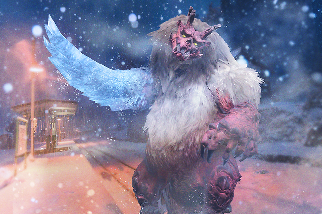 몬스터 헌터 나우 고샤하기. (사진= 나이언틱 제공)