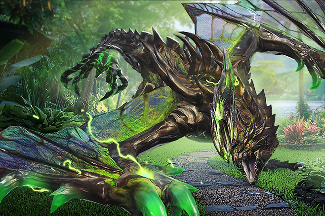 몬스터 헌터 나우 라이젝트. (사진= 나이언틱 제공)