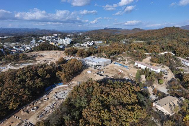 ▲ 원주 태장동 캠프 롱 부지 전경