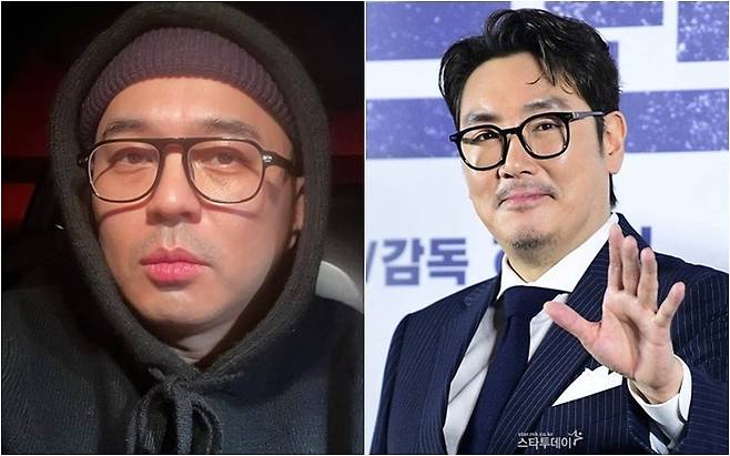 정준, 조진웅. 사진|정준 인스타그램, 스타투데이DB