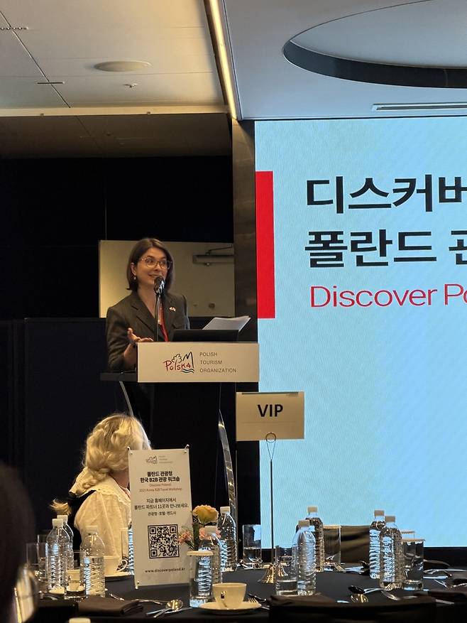 에바 흐빌친스카 주한 폴란드 대사관 공공외교·문화 수석  /사진= 강예신 기자