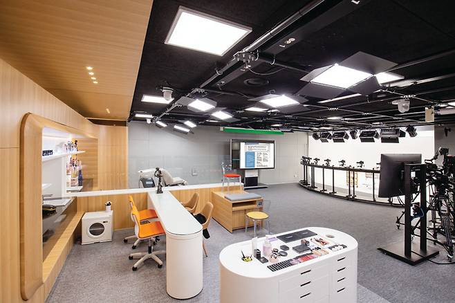 실감형 콘텐츠 제작 시스템(VX), 아트테크 스튜디오./사진제공=서울사이버대