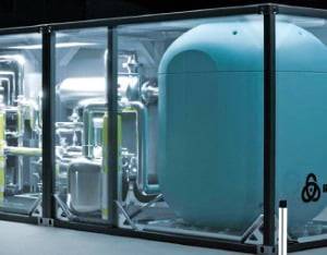 래디언트인더스트리의 초소형 원전(MMR)  ‘칼레이도스’ 조감도. [래디언트 제공]