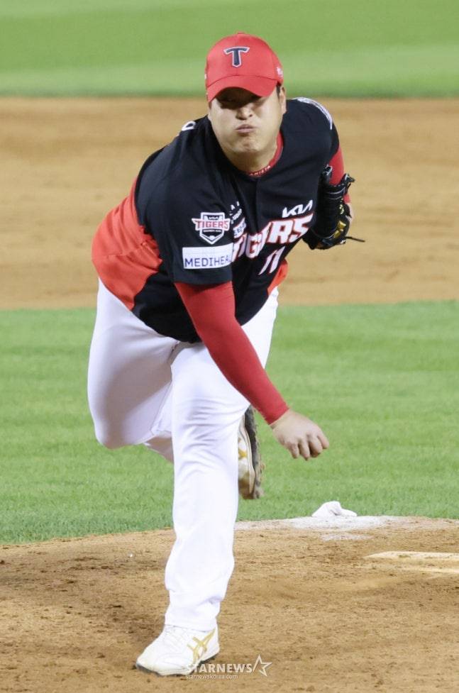 지난 6월 조상우의 모습. /사진=김진경 대기자