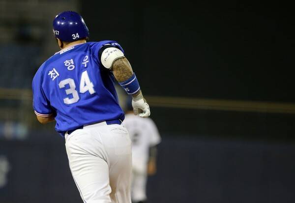 최형우의 삼성라이온즈 시절. /사진=삼성 라이온즈