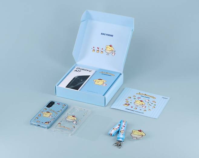 KT가 폼폼푸린 키즈폰을 선보였다. 사진=KT