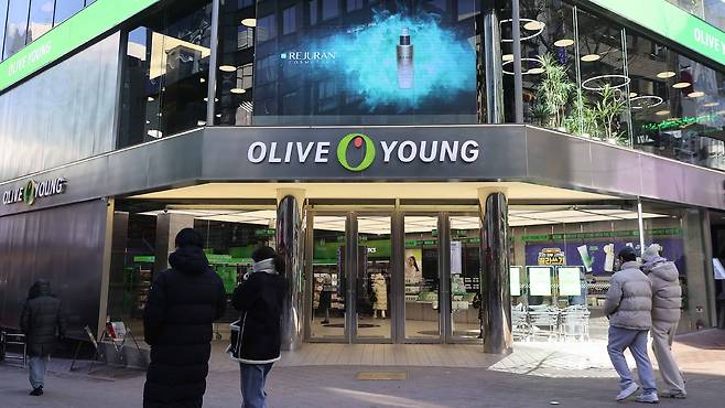 An Olive Young branch in central Seoul is seen in this file photo [JOONGANG ILBO]