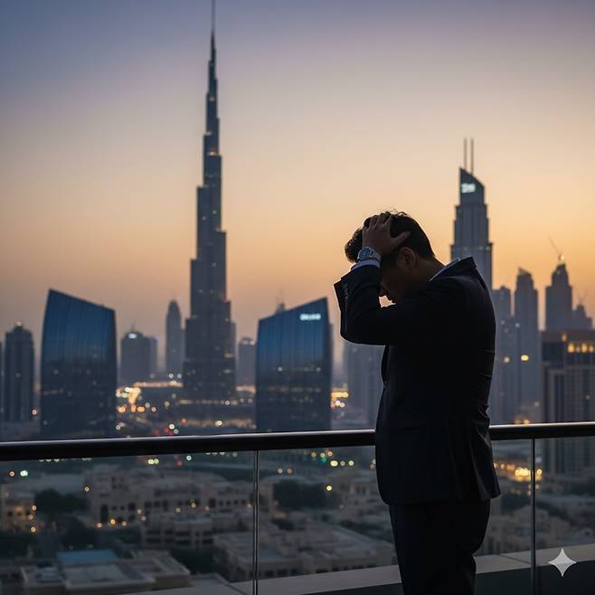 ‘한류 대박’만 믿고 왔다가는 패가망신할수 있다. 중요한 것은 K-City의 구체적인 윤곽이 드러날 때까지 기다리면서 UAE(두바이&아부다비) 시장 자체를 먼저 이해하는 것이다. /사진=제미나이