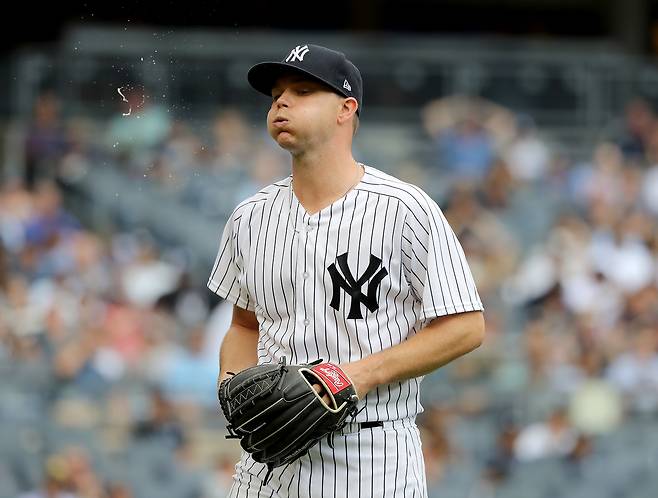 뉴욕 양키스 시절 소니 그레이. 게티이미지