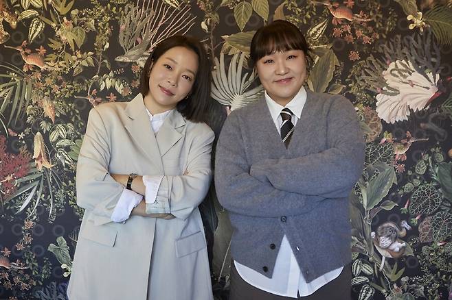 ▲ 정이랑(왼쪽), 이수지. 제공 ㅣ쿠팡플레이