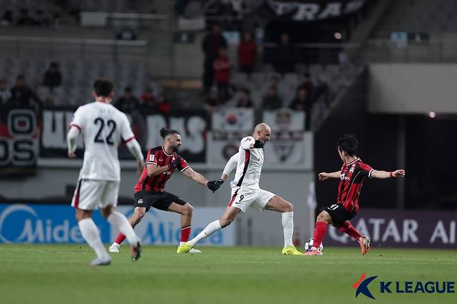 11월 FC서울과 청두 룽청(중국)의 AFC 챔피언스리그 엘리트 경기 모습 [한국프로축구연맹 제공. 재판매 및 DB 금지]