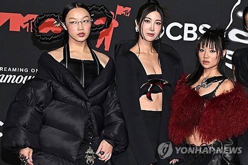 케데헌' 헌트릭스 실제 가수 오드리 누나, 이재, 레이 아미 [AP 연합뉴스 자료사진. 재판매 및 DB 금지]