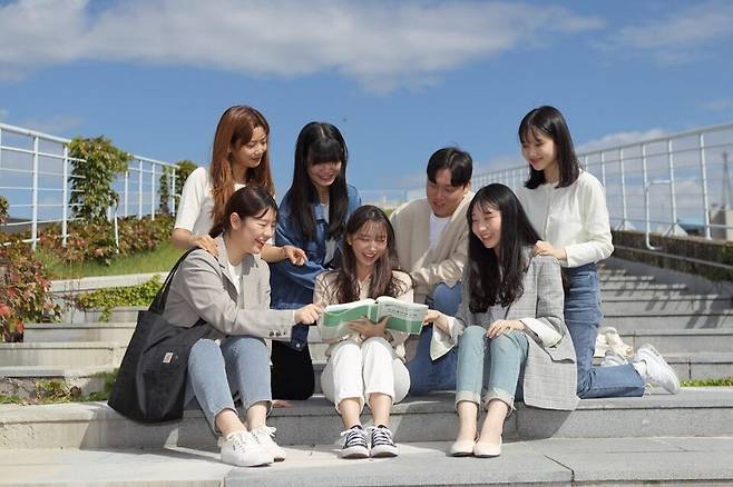 ▲ 경기대학교 학생들