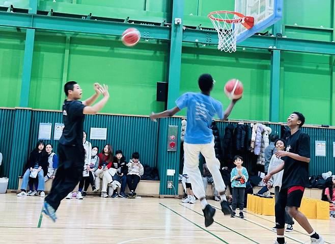 2024년 다문화 가족 농구대회 모습. 제공 | 한국농구발전연구소