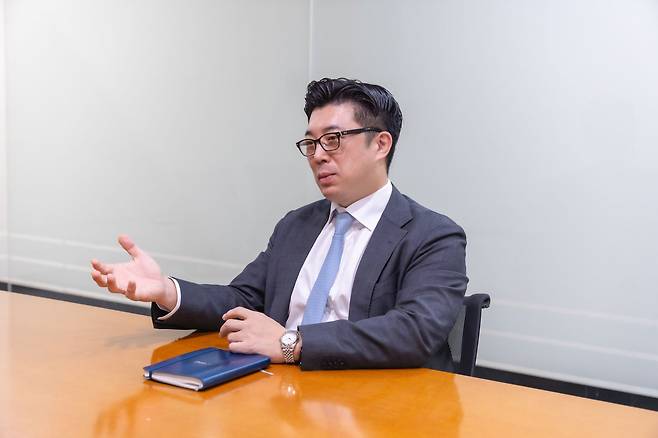 삼정KPMG 이준상 상무가 3일 조선비즈와 인터뷰하고 있다. /삼정KPMG 제공