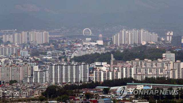 강원 춘천시 아파트 단지. [연합뉴스 제공]