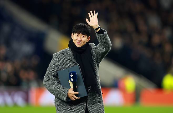 LAFC 이적 후 처음으로 토트넘 홋스퍼 스타디움을 찾은 손흥민. 사진=EPA 연합뉴스