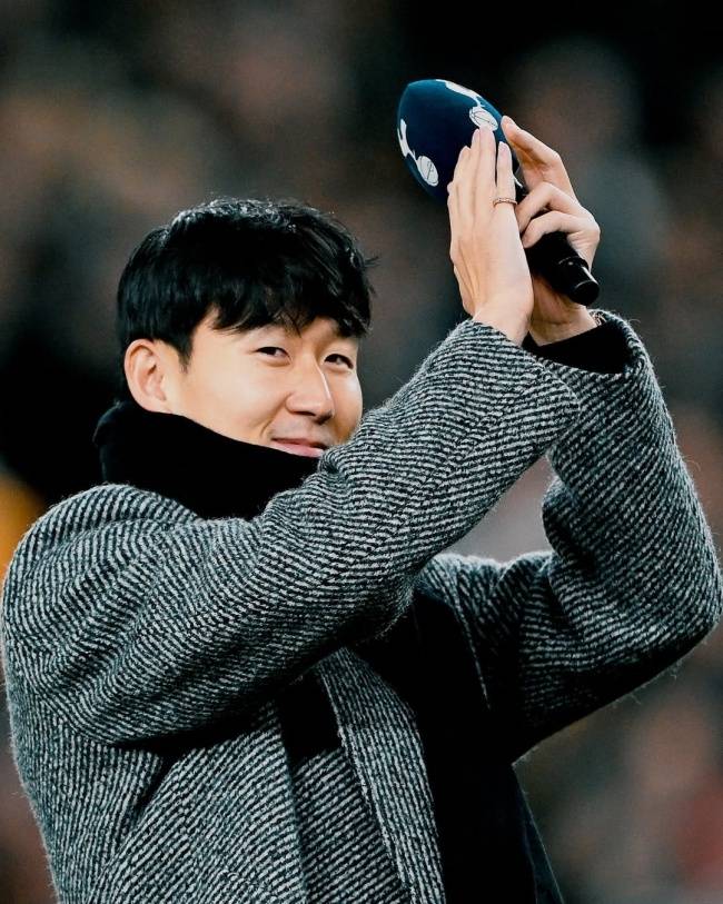 손흥민. 사진=토트넘 SNS