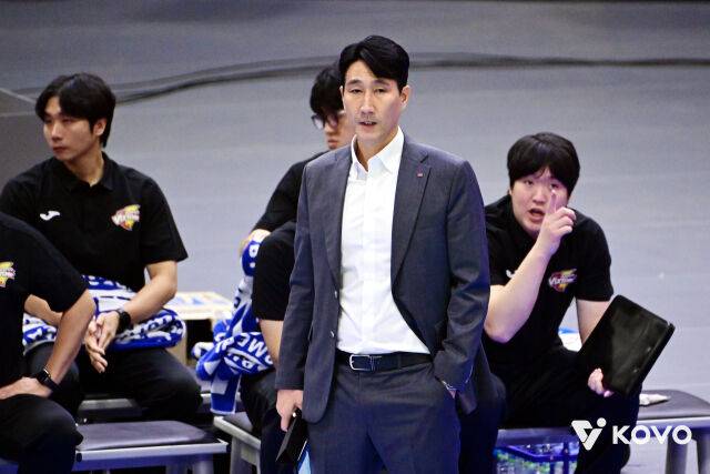 권영민 감독./KOVO